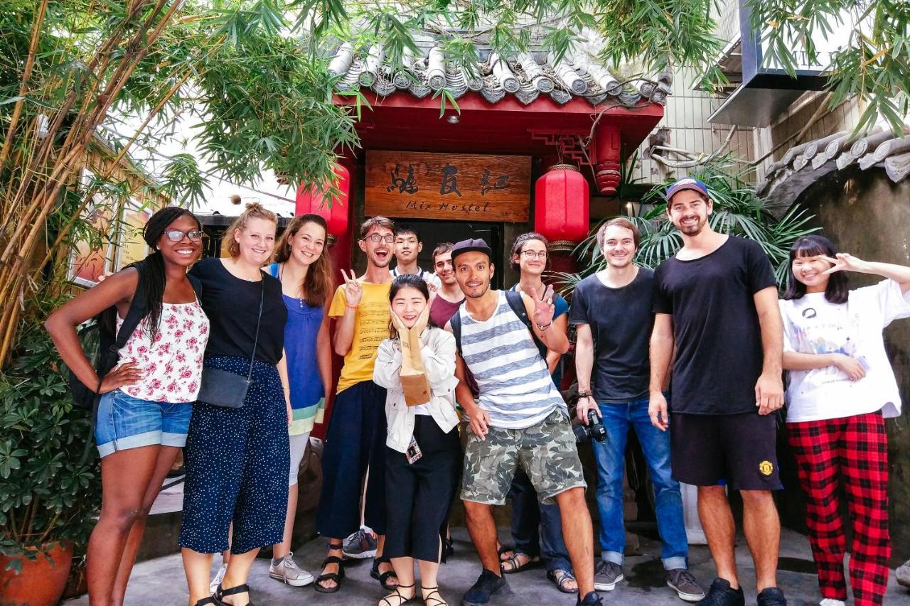 Chengdu Mix Hostel Courtyard Poshpacker Exterior foto